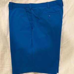 Cutter & Buck Men's Vibrant Blue Flat Front Golf Shorts